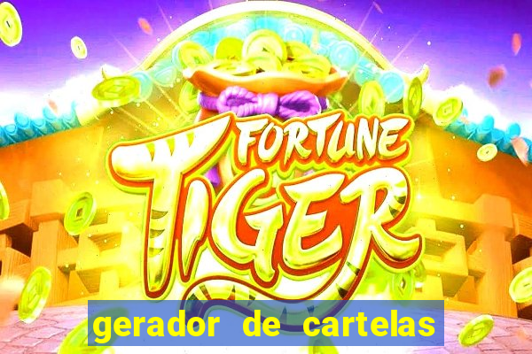 gerador de cartelas de bingo 1 a 99